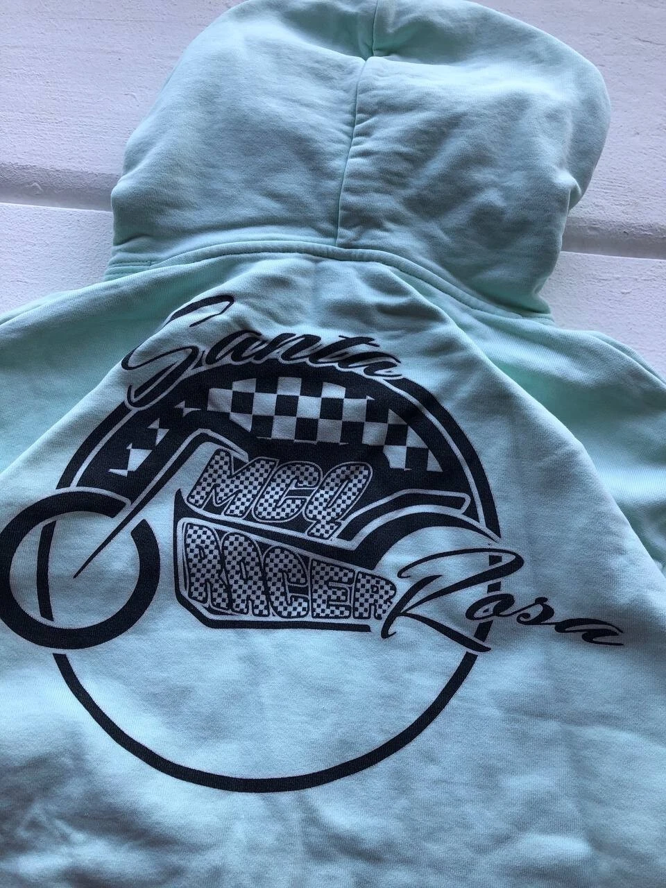 ALEXANDER MCQUEEN Felpa con cappuccio Alexander McQ Mcqueen Santa Rosa Racer taglia uomo S taglia donna L