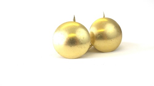 Tachuelas grandes con acabado de latón * GENUINAS HEICO clavos decorativos para tapicería 19 mm - Imagen 1 de 2