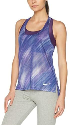 NIKE Womens Breathe Printed T-Back Tank 