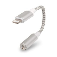 Lightning To 3.5mm Headphone Jack Adapter 3.5mm Audio Adapter Compatible With Ip