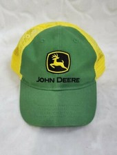 John Deere Cap Youth Snapback Green Yellow One Size Adjustable Boy
