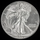 1939-D Walking Liberty Half Dollar — photo from another recent sale