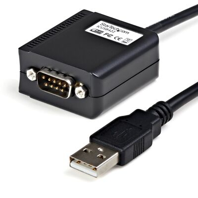 StarTech ICUSB422 6Ft USB to RS422/485 M/M Serial Adapter Cable COM Retention