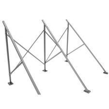 Flachdachaufständerung 45° Eurotherm-Solar CPC Vakuumröhrenkollektor 16R