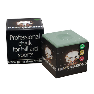 Billard Zubehör Kreide Professional Chalk Billardkreide SUPER DIAMOND menthol