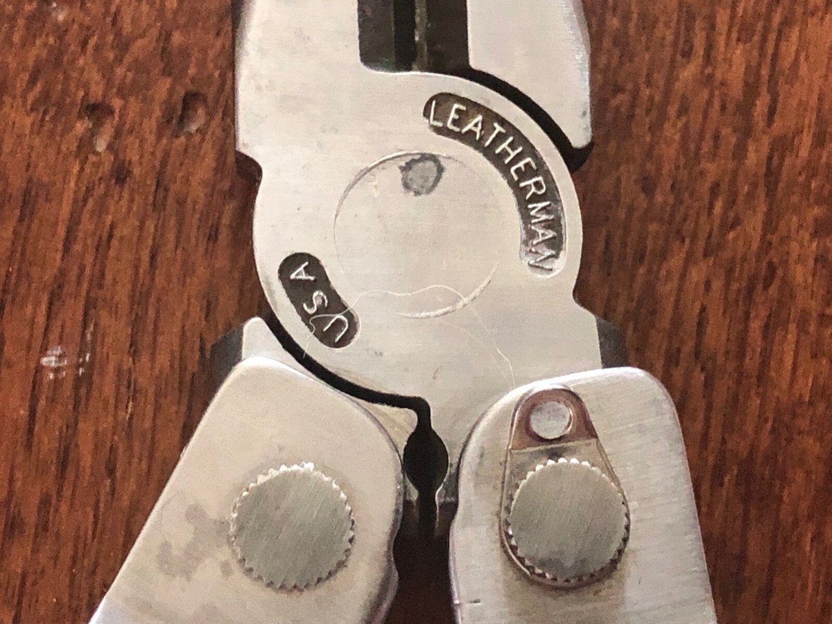 Leatherman Super Tool Original 1995 Multi-Tool Pliers with Leather 