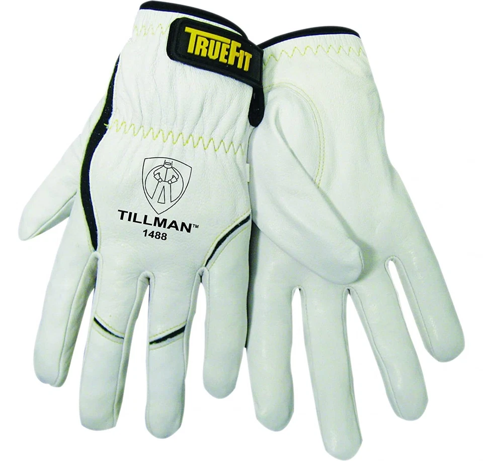 Tillman 1488 TrueFit Top Grain Goatskin Welding-TIG Gloves (S-XL) - 2 PAIRS - Image 2 of 2