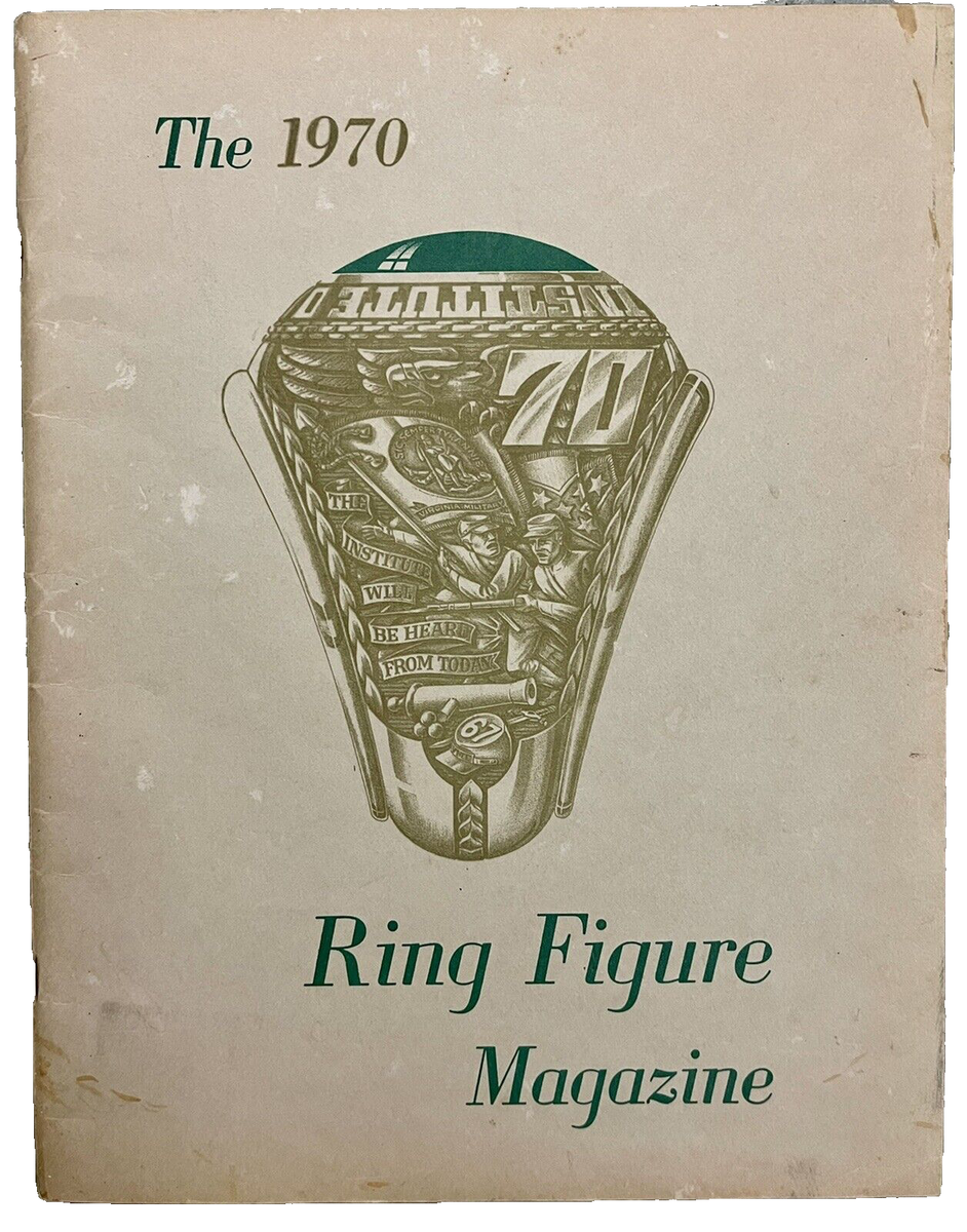 1970 VIRGINIA MILITARY INSTITUTE RING FIGURE DANCE YEARBOOK VMI, LEXINGTON,  VA