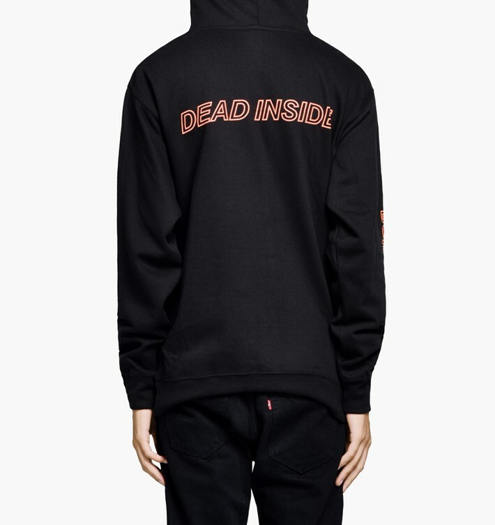 Hood by Air ブラック Dead Inside プルオーバー kindal_8056000113839