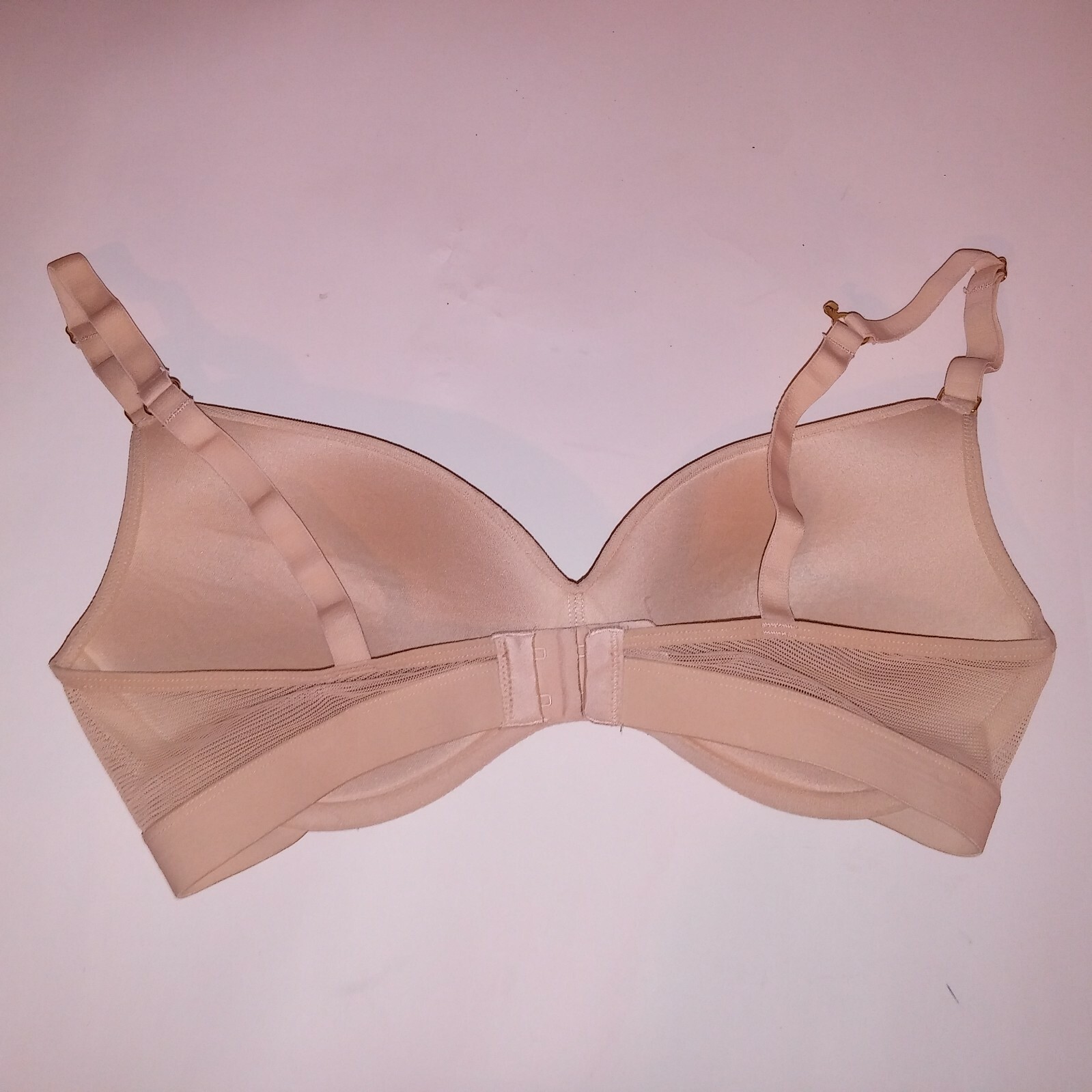 Lively Bra 36D Beige Wireless Solid Lightly Padde… - image 5
