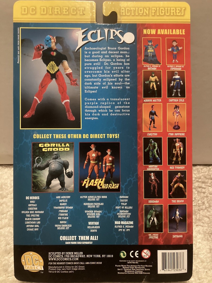 トミー DC Direct Eclipso Action Figure in box Vintage | eBay