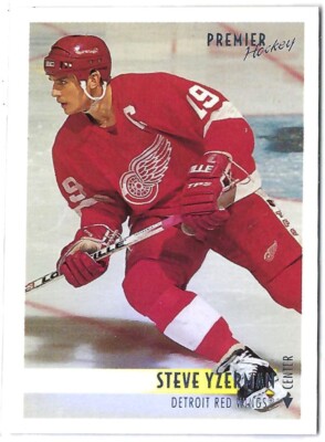1994-95 Premier Hockey Steve Yzerman - Detroit Red Wings | eBay