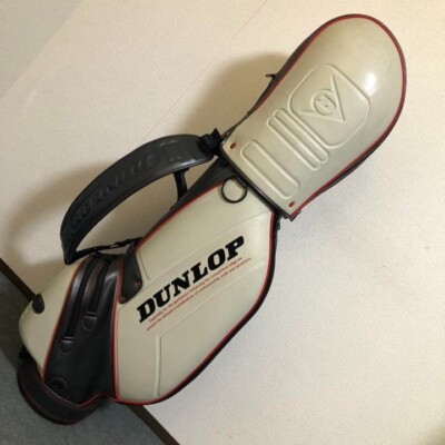 Dunlop Vintage Retro Antique Japan Made Golf Caddy Bag Rare