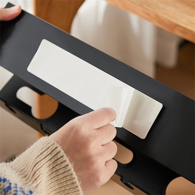 Under Desk Cable Cable Tray Under Desk With Clamp Power Strip Cord Hold#lk