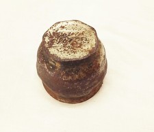 Vtg Antique Ford Model T A Wheel Wire Wood Rim Hubcap Threaded Grease Center Cap Vtg Antique Ford Model T A Wheel Wire Wood Rim Hubcap Threaded Grease Center Cap