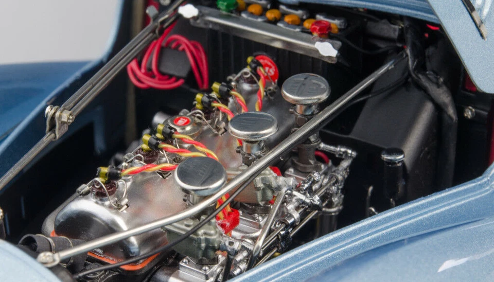 1937-39 TALBOT LAGO T150 SS FIGONI & FALASCHI LÁGRIMA RHD AZUL 1/18 COCHE CMC 145 Foto 3 de 4