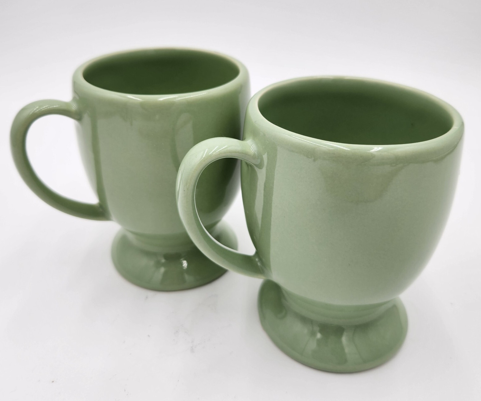 Juego de 2 tazas de café Gail Pittman Hospitality Collection GP verde salvia 12 oz