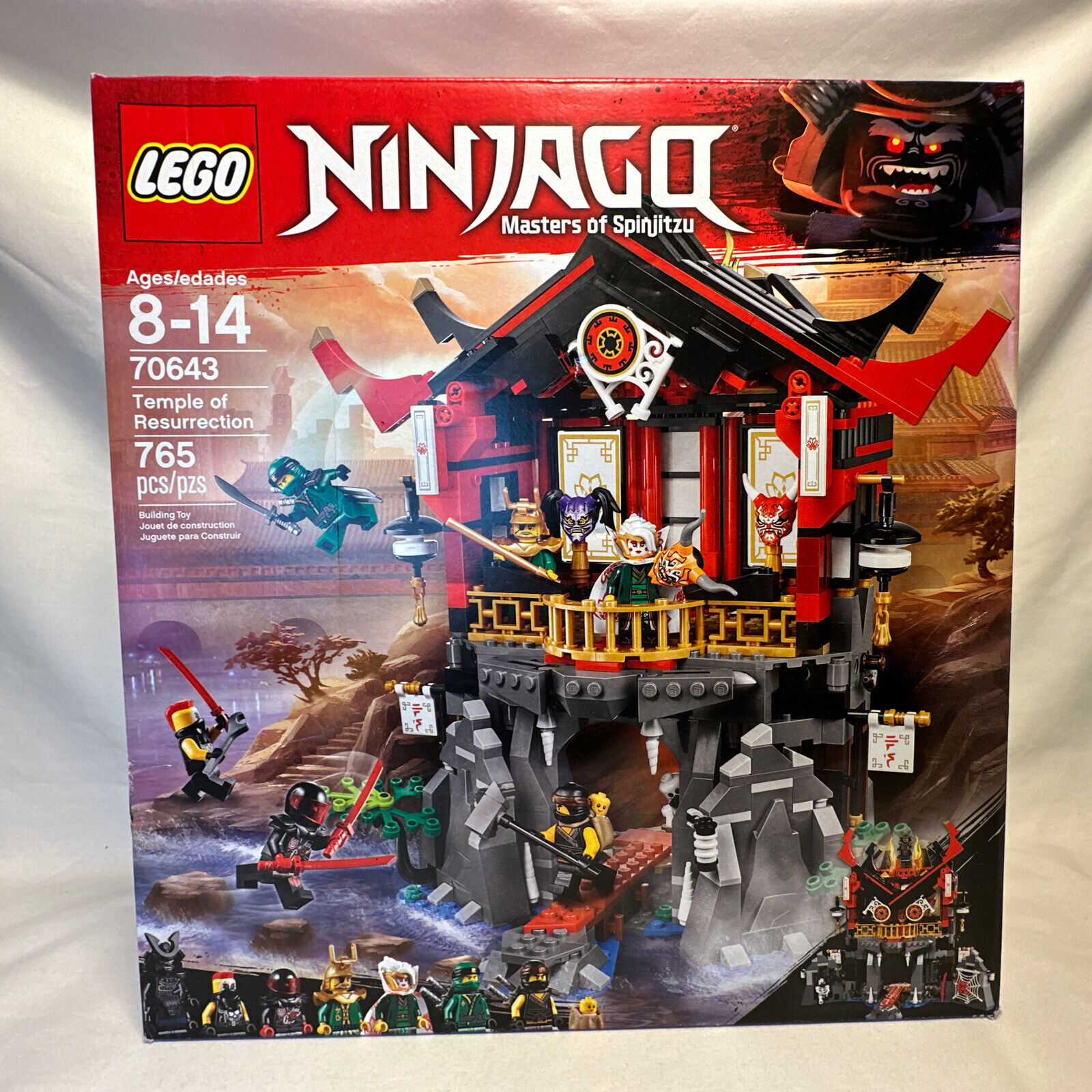 LEGO NINJAGO Temple of Resurrection 70643 | New Sealed | Damaged Bx - SEE Desc 673419282161 | eBay