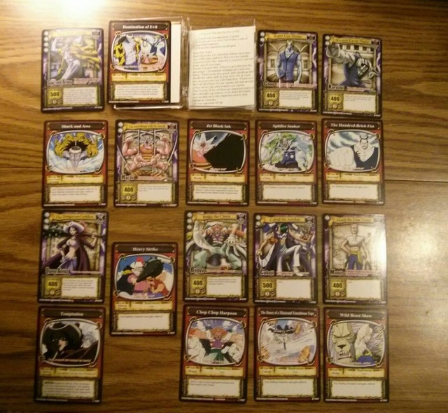 Bandai One Piece CCG TCG 32 Card Theme Deck Pick 1 of 12 from Quest