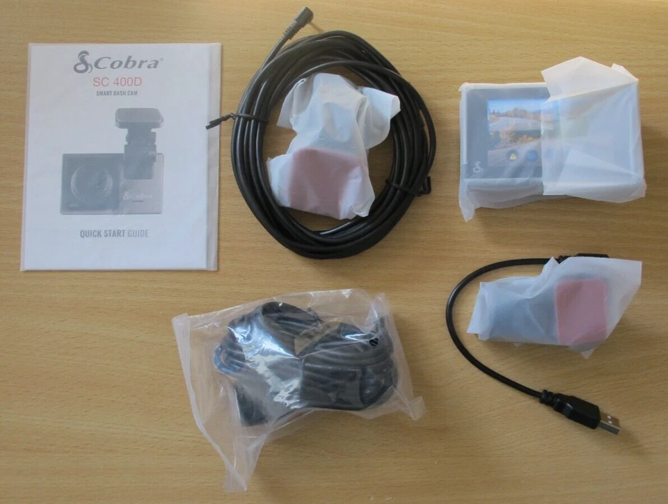 Cobra SC 400D Ultra HD 4K Resolution Camera Amazon Alexa Built-In Dash Cam Unusd - Image 3 of 4