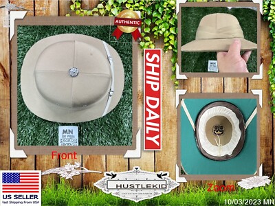 Official San Diego Zoo Keeper WILD ANIMAL PARK Employee Safari Helmet Sun Hat 