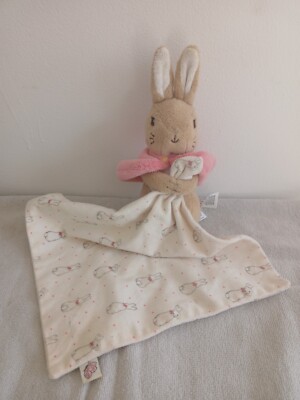 M&S Peter Rabbit Flopsy Bunny Kuscheldecke Babydecke Stofftier