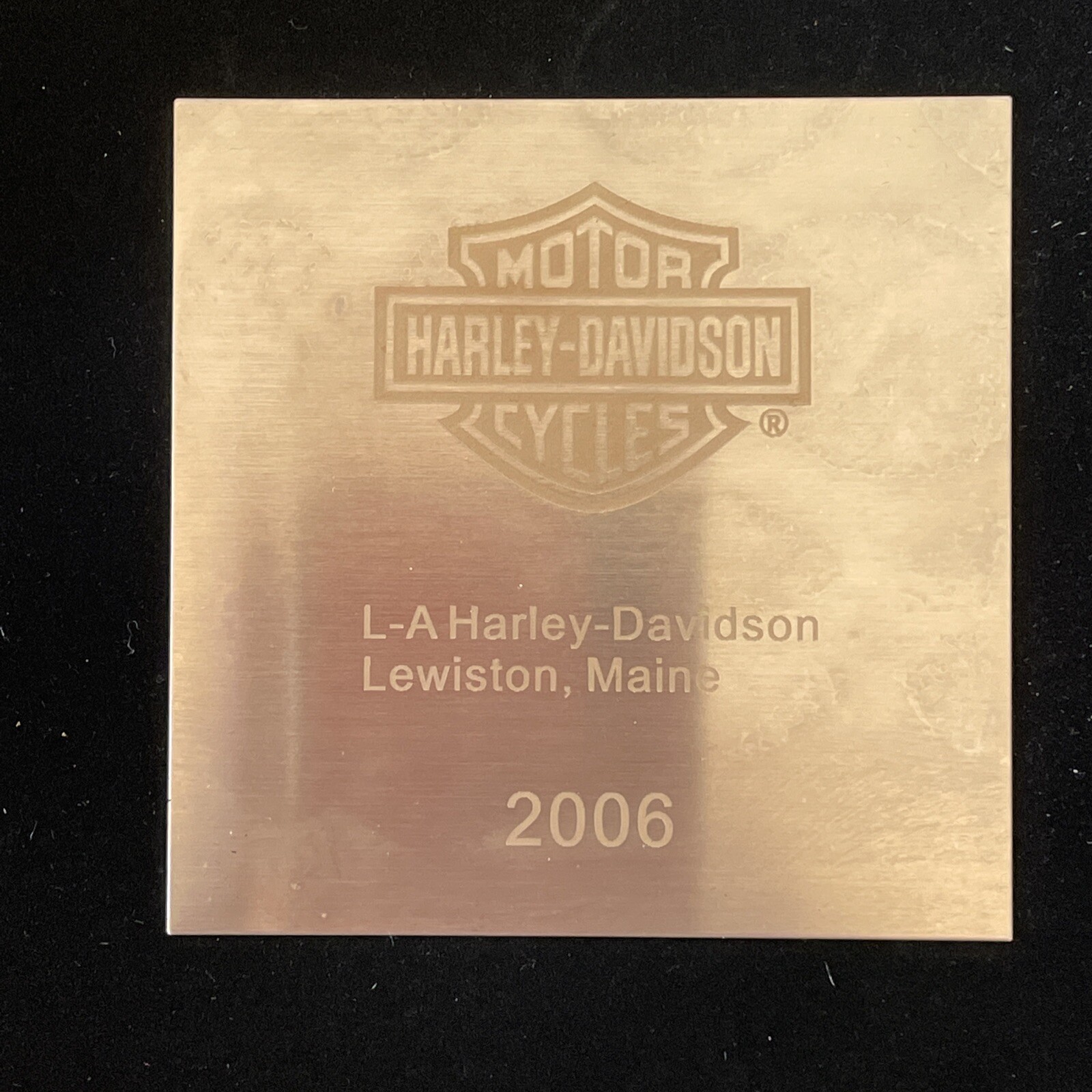 HarleyDavidson 2006 Mini Gas Tank Ornament Set Shadow Box NIB eBay