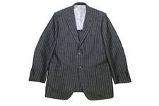 authentic SUITSUPPLY men's blazer Coat gray pure wool Size eur 52 classic