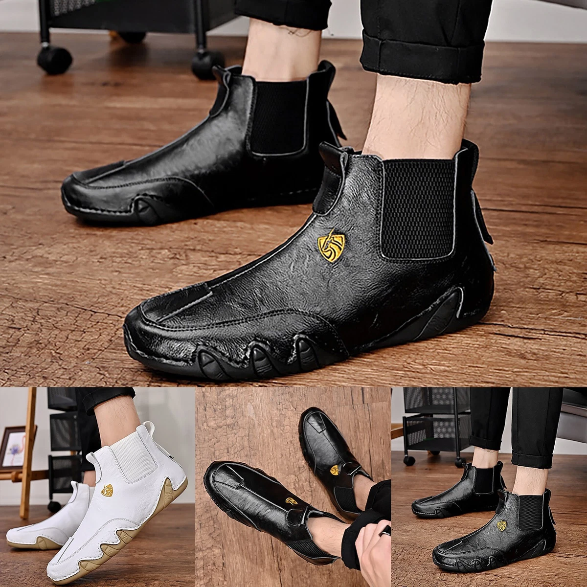 Leather sports cheap shoes online
