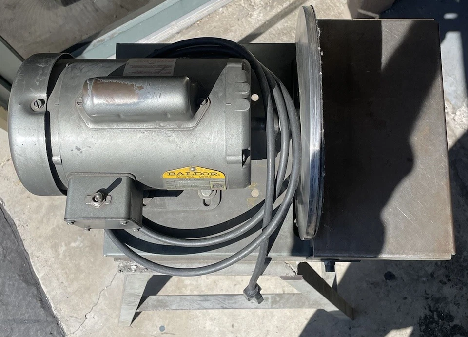 Lijadora de disco Kalamazoo 10" - 1/2 HP Baldor - Motor Lijadora de sobremesa Foto 3 de 4