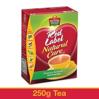 250gm Natural Care Red Label Brooke Bond Tea Indian With 5 Ayurvedic Pure Herb 250gm Natural Care Red Label Brooke Bond Tea Indian With 5 Ayurvedic Pure Herb