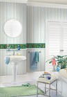(4) NEW Rolls NextWall JUV31701 Wallpaper colorful stripes prepasted