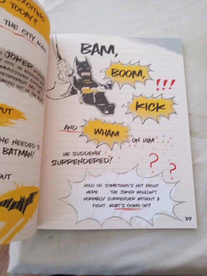 Lego Batman Activity Book With Stickers I m I Am Batman DC EBay Lego Batman Activity Book With Stickers I m I Am Batman DC EBay