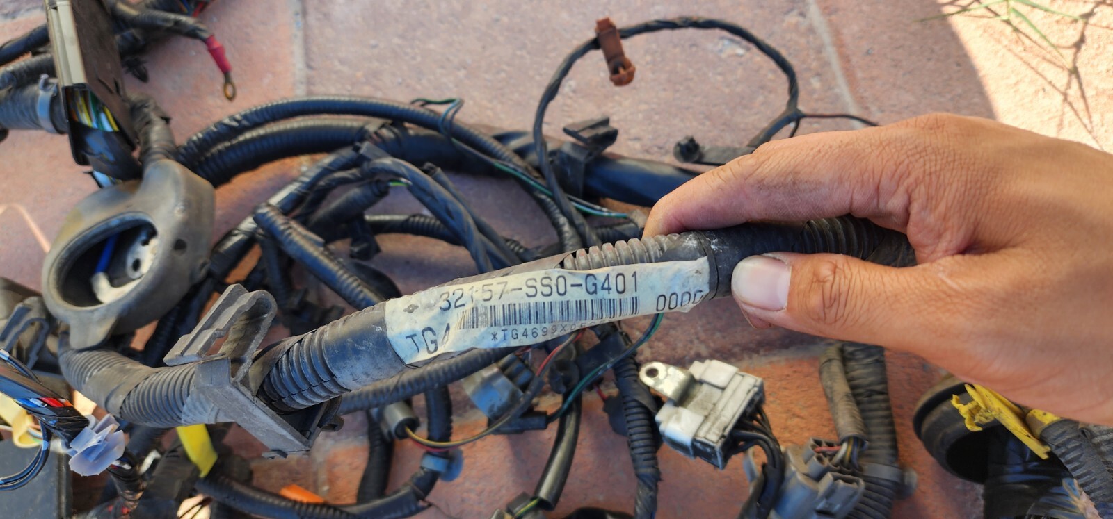 RARE compl inner cable harness H22A VTEC LHD Honda Prelude BB1 BB2 BB4