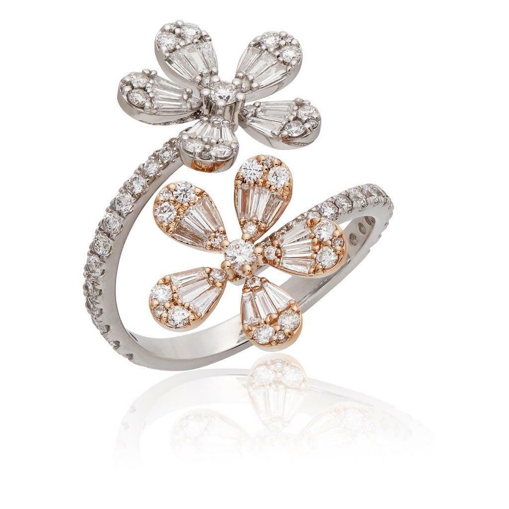 Freecus Flower Eternity Ring ［Light］ Flower Eternity Ring (Silver)【Luxe】 | Freecus