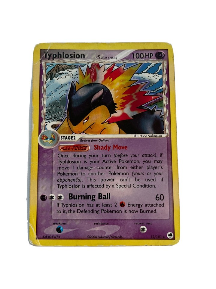 Typhlosion 12/101 Dragon Frontiers for sale | eBay