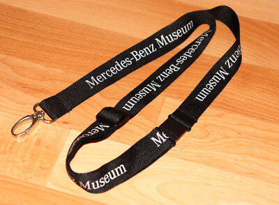 Mercedes-Benz Museum Promo Rare Collectible Lanyard / Key holder