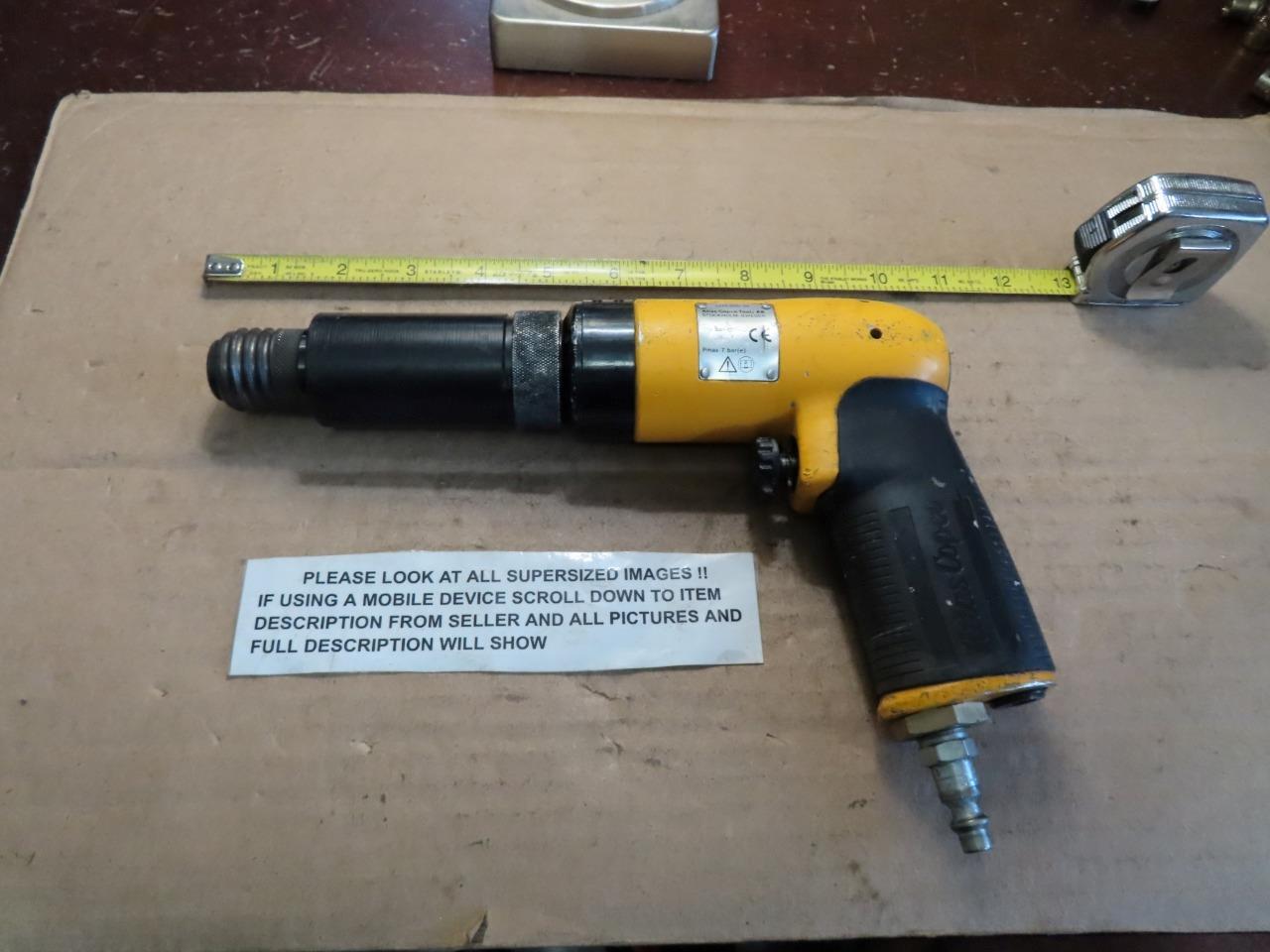 Atlas Copco RRH 08P-TS Pneumatic Recoilless 4X Rivet Gun Aircraft Tool .401 NICE