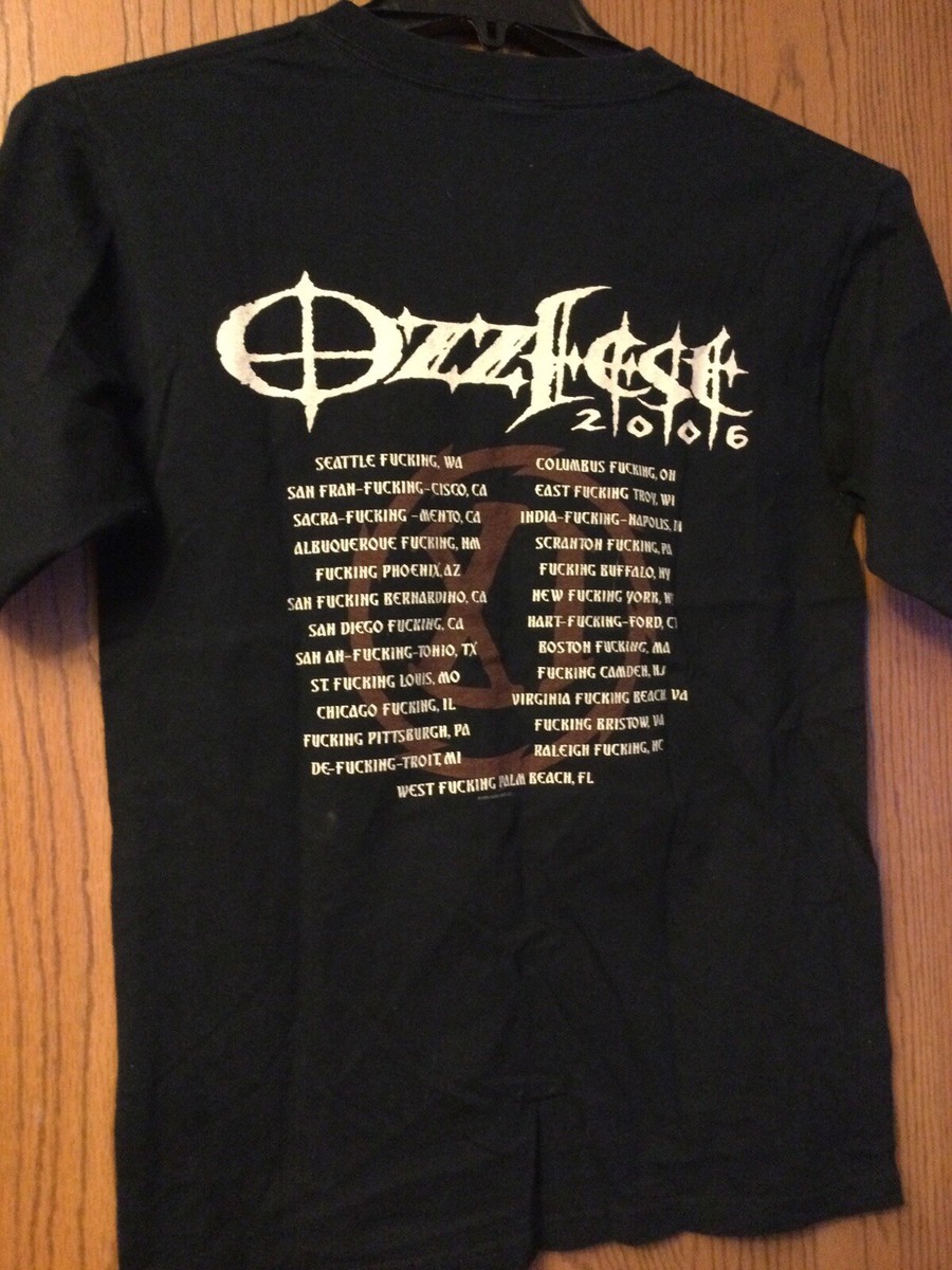 Ozzfest - 2006 - Black Shirt - S - Anvil. | eBay