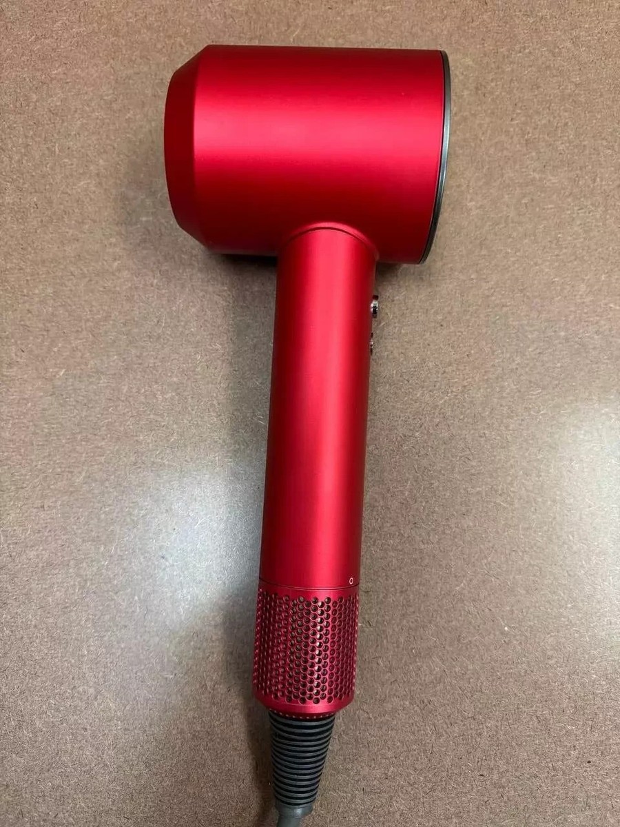100% Genuine Dyson Supersonic Professional Hair Dryer, Red – Fast