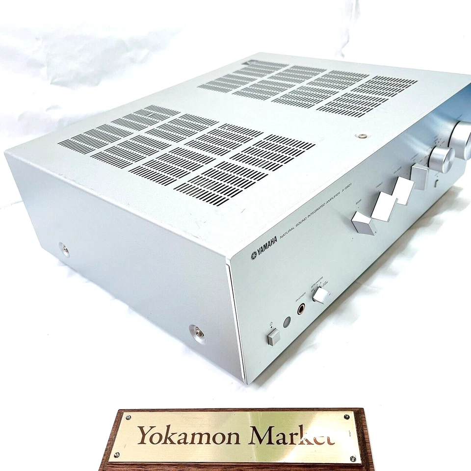 Yamaha A-S501 Natural Sound Integrated Stereo Amplifier Silver Used Working - Image 4 of 4