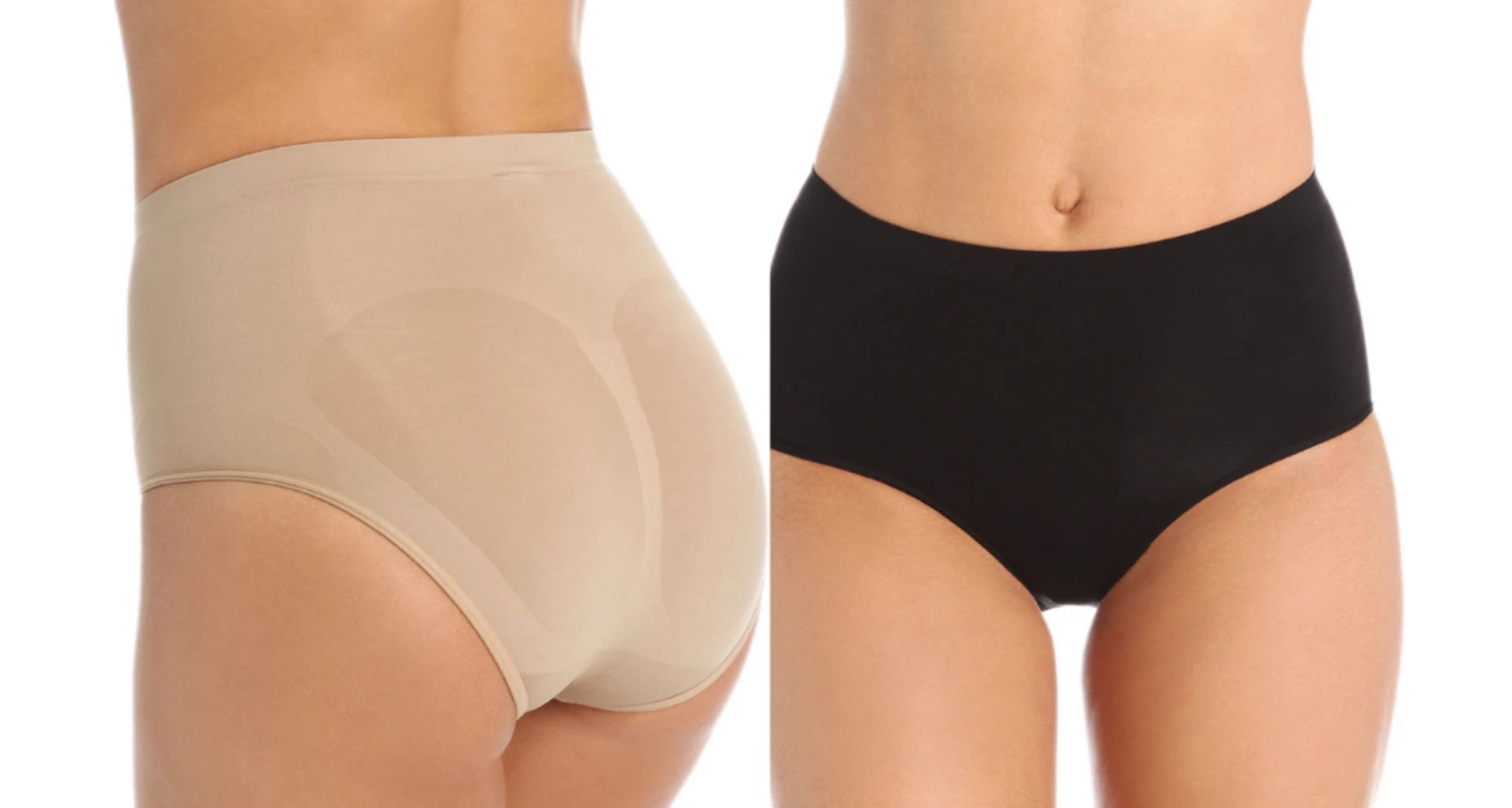 www.prominentresults.com :SH0021 Blass Sport NEW Women's Seamless Shapewear Medium Control Full Brief M