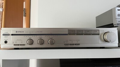 HITACHI stereo amplifier model HA-3700 1980s HiFi Made in Japan | eBay