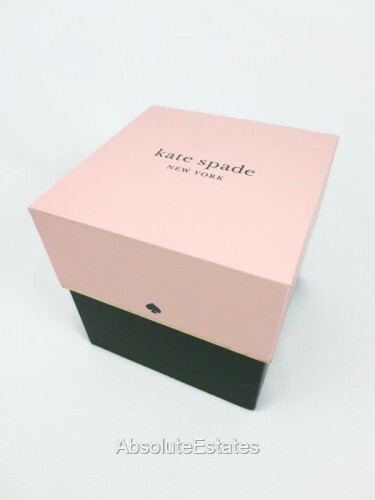 NEW Kate Spade Metro Poppy Flower Watch & Earring Gift Set