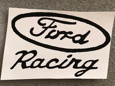 Original Vintage Ford Racing Car Mini Iron On Transfer