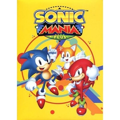 Sonic Mania Plus PlayStation 4 PS4 NTSC-J CIB Digital Manual