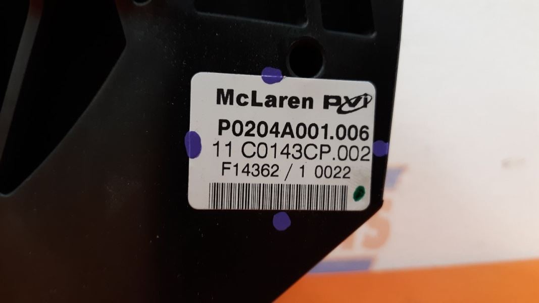 2015 MCLAREN 650S 650 OEM BRAKE PEDAL ASSEMBLY 