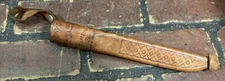 Vintage Knife Leather Sheath Only J. Marttiini