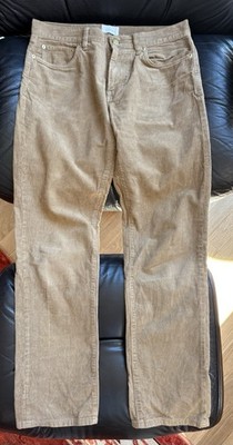 Sid Mashburn Brown Corduroy 5 Pocket Pants 32x30