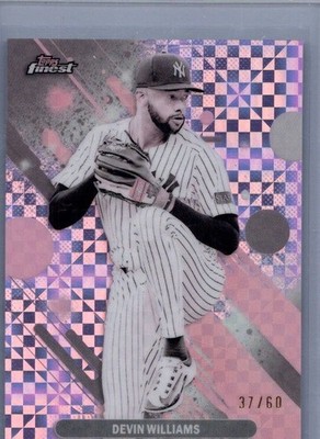 2025 Topps Finest - Common Devin Williams #71 Checkerboard Refractor #/60